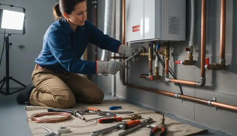 Expert Plumbing Pro - tankless-water-heater-installation